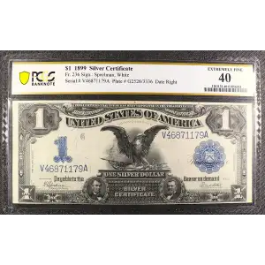 $1 1899 Blue Silver Certificates 236