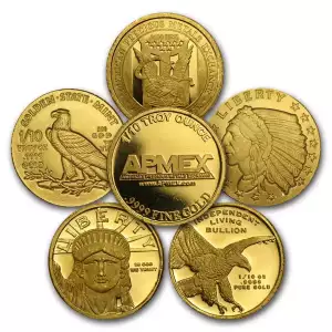 Generic 1/10oz Gold Round