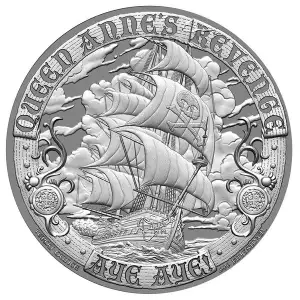 1 oz Blackbeard - Silver Round (2)
