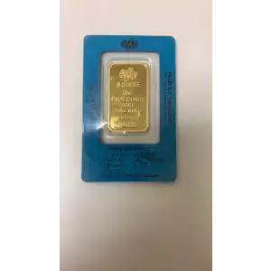 1oz Vintage PAMP Gold Bar - Fortuna (2)