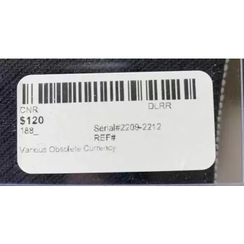 Various Obsolete Currency